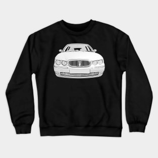 Rover 75 classic car Crewneck Sweatshirt
